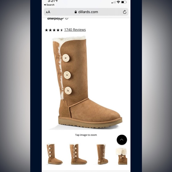 UGG Triple button Bailey boots - Picture 4 of 14